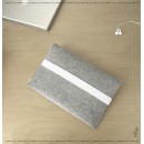 SILVER Wollfilz Sleeve für Dein 13'' Macbook AIR